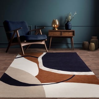 Rankų darbo iš vilnos kilimas raudonos plytų spalvos 160x230 cm Matrix – Asiatic Carpets