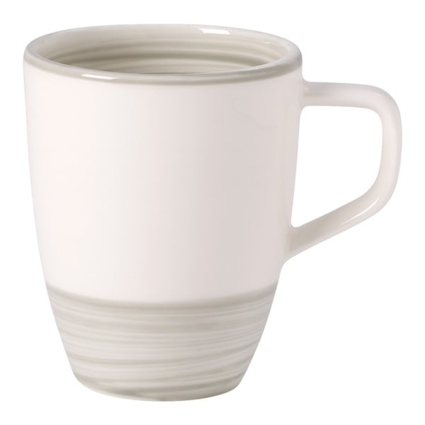 Baltos ir žalios spalvos porcelianinis espreso puodelis "Villeroy & Boch Artesano Nature", 0,10 l