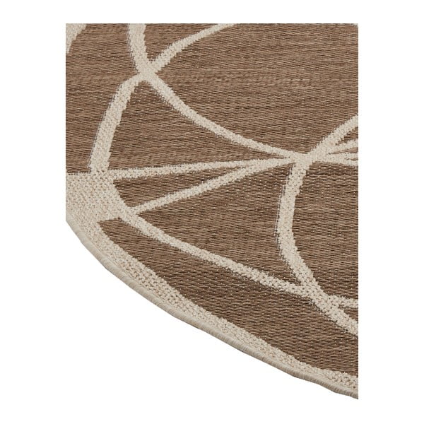 Rudas lauko kilimas Floorita Tondo, ø 194 cm-image-1
