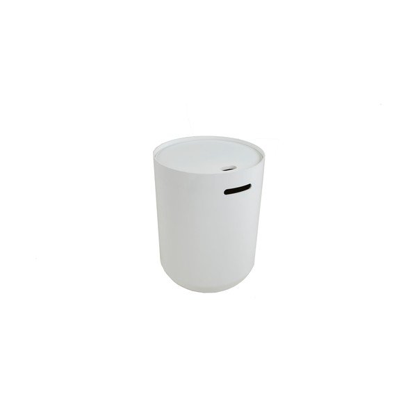 Baltas sandėliavimo staliukas Canett Olivia Ø 39 cm-image-3