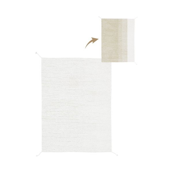 Iš medvilnės kilimas šviesiai žalios spalvos 120x160 cm Gelato Green – Lorena Canals-image-3