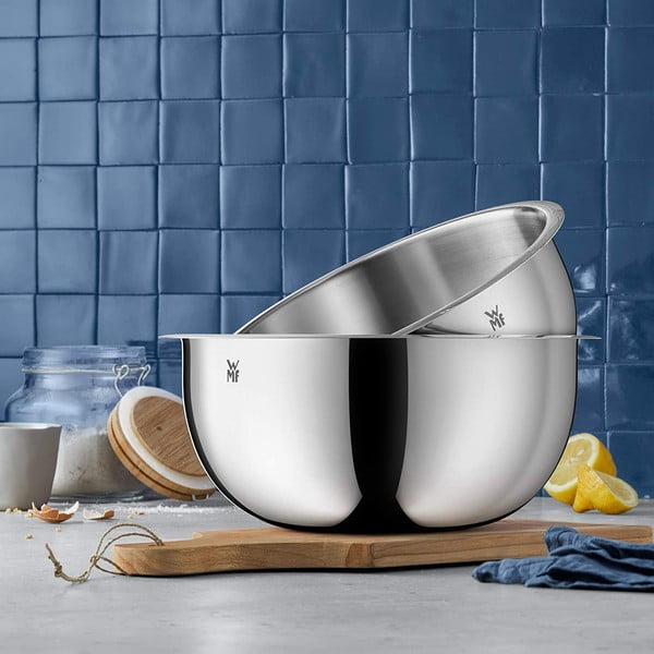 4 nerūdijančio plieno virtuvinių dubenų rinkinys WMF Gourmet-image-1