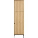 Drabužių spinta natūralios spalvos iš ąžuolo 51x200x60 cm Albany  – Actona