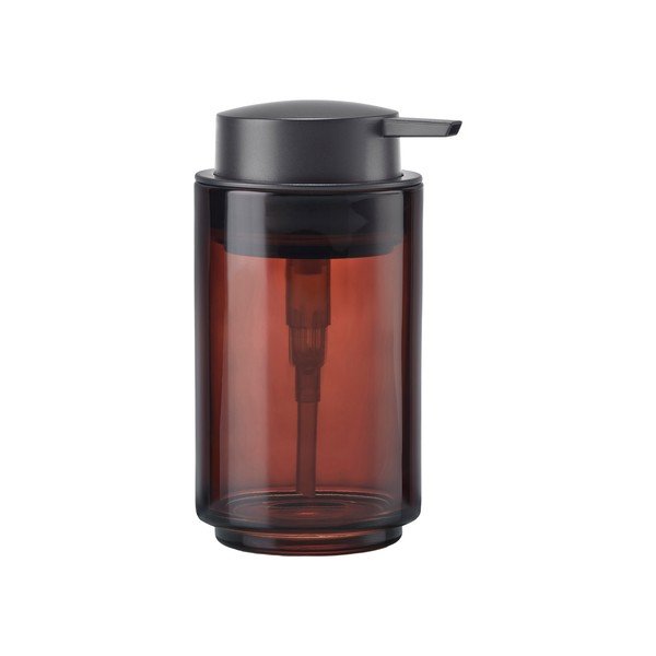 Rudos spalvos iš stiklo muilo dozatorius 250 ml Tada – Zone