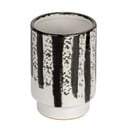 Juodos ir baltos spalvos iš keramikos dantų šepetėlio indas Subiza – Wenko