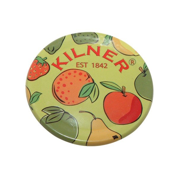 12 kamštelių su vaisių motyvais rinkinys "Kilner Fruit