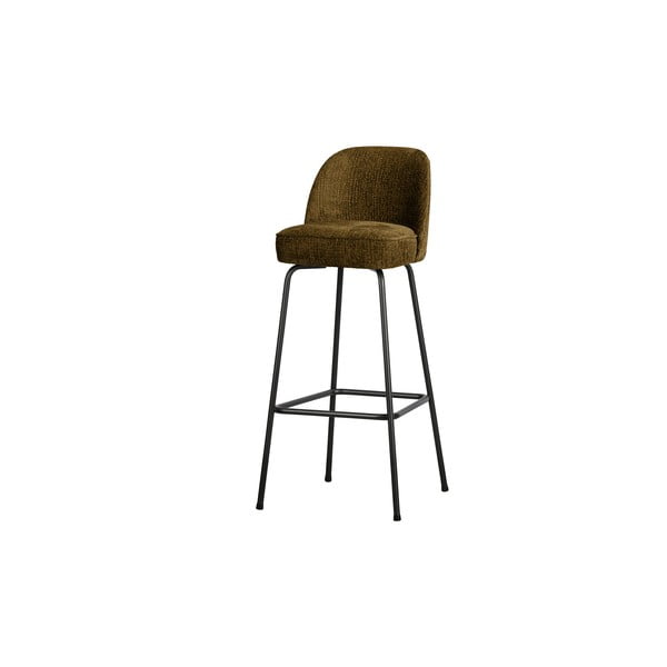 Bronzinės spalvos iš aksomo baro taburetė (sėdynės aukštis 79 cm) Vogue – WOOOD-image-1