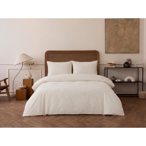 Smėlio spalvos iš satino medvilnės dvigulė/itin ilga patalynė 240x220 cm Elegant – Mijolnir-image-1