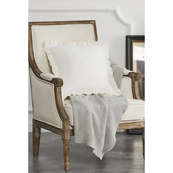Iš medvilnės mišinio dekoratyvinis pagalvės užvalkalas 40x40 cm Ruffled – Mila Home-image-4
