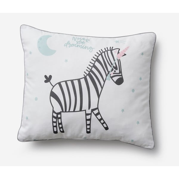 Vaikiška dekoratyvinė pagalvėlė Pinio Zebras, 45 x 50 cm