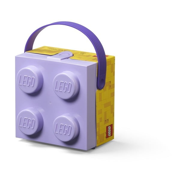 Violetinė daiktadėžė su rankena LEGO®-image-1
