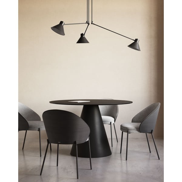 Apvalios formos valgomojo stalas ø 120 cm Wilshire – Kave Home-image-1