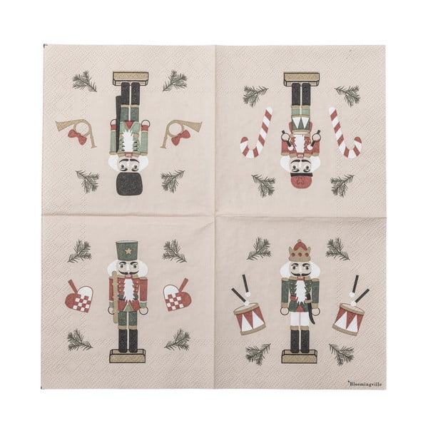 Iš popieriaus servetėlės 20 vnt. 25x25 cm Jolly – Bloomingville-image-4