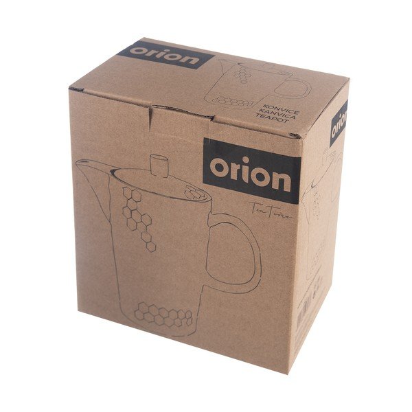 Juodos spalvos iš keramikos arbatinukas 1,3 l Tea Time – Orion-image-4