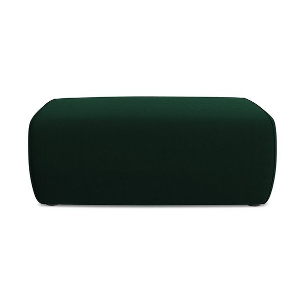 Žalios spalvos iš velveto taburetė Kapua – Makamii