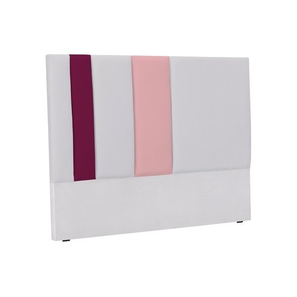 Pilkos ir rausvos spalvos galvūgalio galvūgalio galvūgalis Mazzini Sofas Dahlia, 120 x 200 cm-image-2