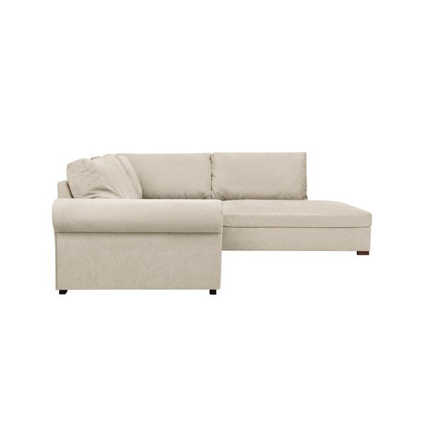 Smėlio spalvos Windsor & Co Sofos Hermes kampinė sofa, dešinysis kampas-image-4