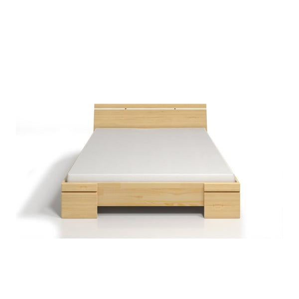 Dvigulė lova iš pušies medienos SKANDICA Sparta Maxi, 140 x 200 cm-image-1