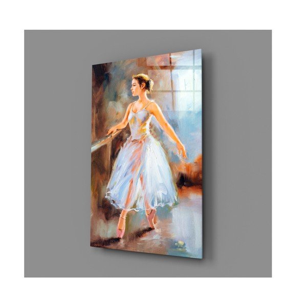 Paveikslas ant stiklo Insigne Painted Dancer-image-4