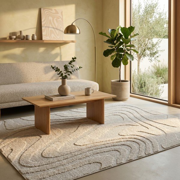 Smėlio spalvos kilimas 120x170 cm Dune – ESTE-image-1