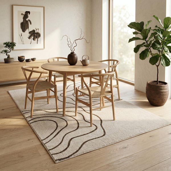 Smėlio spalvos kilimas 160x230 cm Pulse – ESTE-image-2