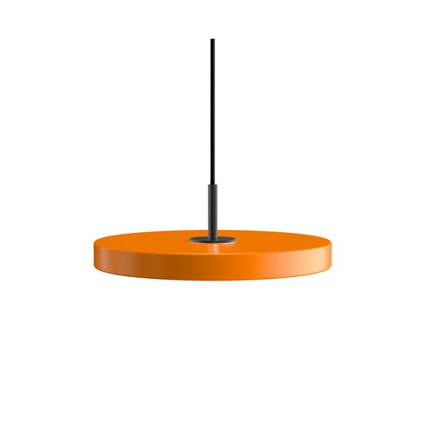 Kabantis šviestuvas oranžinės spalvos LED ø 31 cm su metaliniu gaubtu Asteria Mini – UMAGE