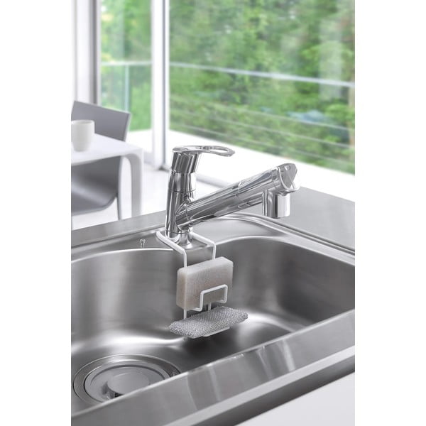 Pakabinamas iš metalo kempinės laikiklis Tower – YAMAZAKI-image-1