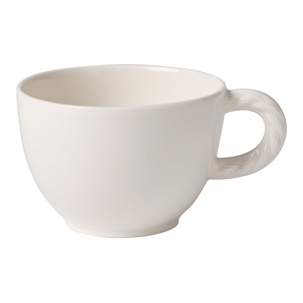 Baltas porcelianinis kavos puodelis "Villeroy & Boch Montauk", 0,35 l