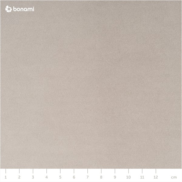 Smėlio spalvos aksominė kampinė sofa Kooko Home Harmony, dešinysis kampas-image-1