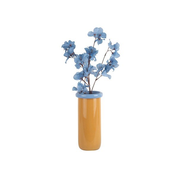 Garstyčių spalvos iš stiklo  vaza (aukštis 30,5 cm) Plegado  – PT LIVING-image-4