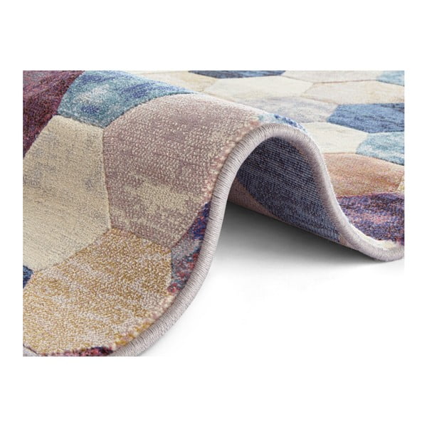 Mėlynos ir violetinės spalvos kilimas Elle Decoration Arty Manosque, 160 x 230 cm-image-2