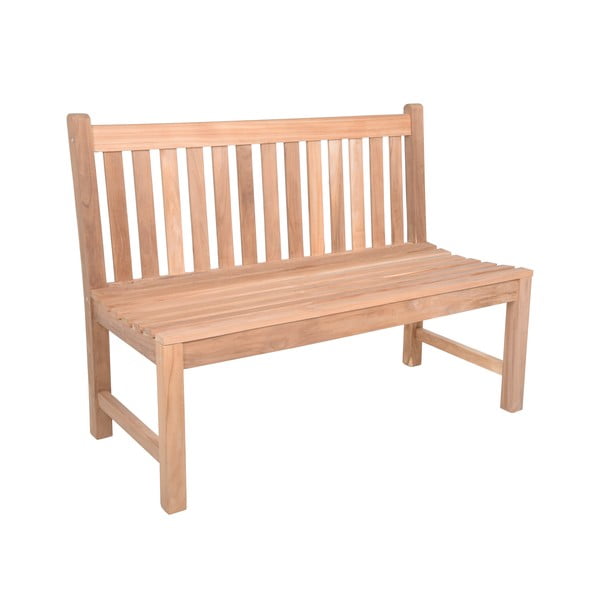Natūralios spalvos medžio masyvo sodo suoliukas Solo – Garden Pleasure-image-3