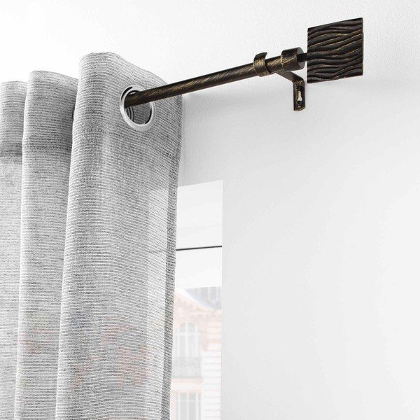 Iš metalo išplečiamas užuolaidos strypas 120 - 210 cm Tempo – douceur d'intérieur-image-2