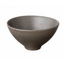 Tamsiai rudas keraminis dubuo ø 14 cm KUMI - Blomus