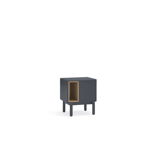 Tamsiai pilkas naktinis staliukas Corvo - Teulat-image-4
