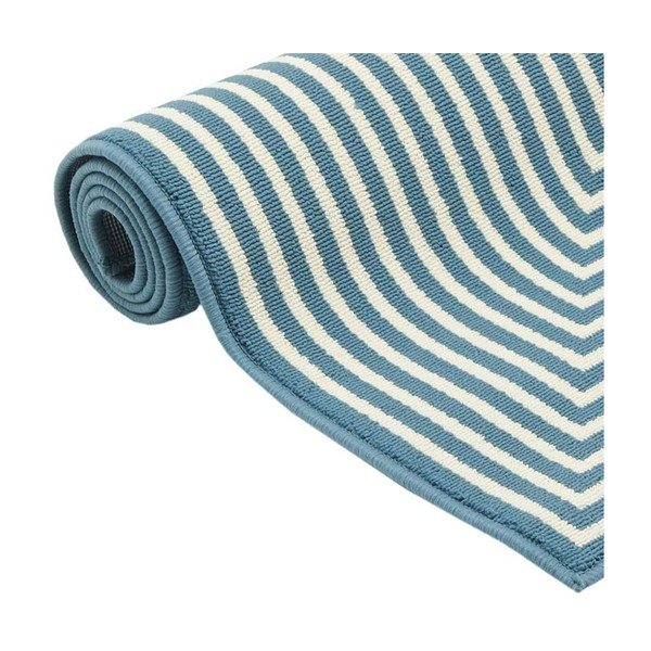 Mėlynas lauko kilimas Floorita Braid, 200 x 285 cm-image-2
