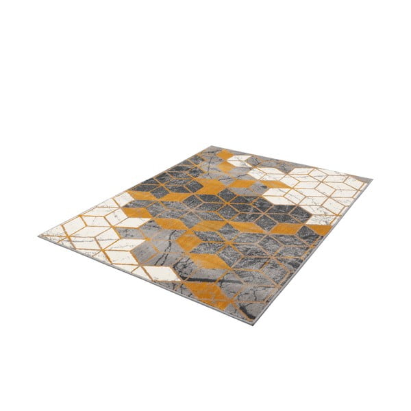 Kilimas ochros spalvos/pilkos spalvos 200x280 cm Soft – FD-image-4