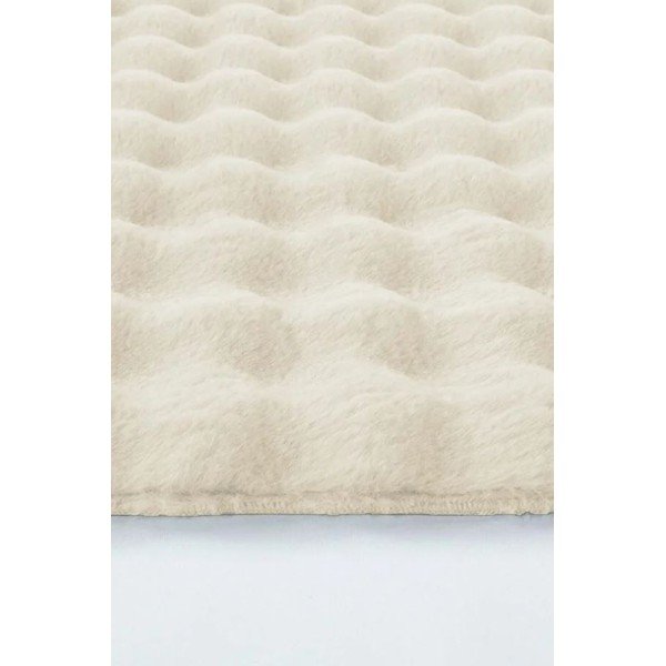 Skalbiamas dramblio kaulo spalvos kilimas 100x250 cm Bubble Emarald – Mila Home-image-4