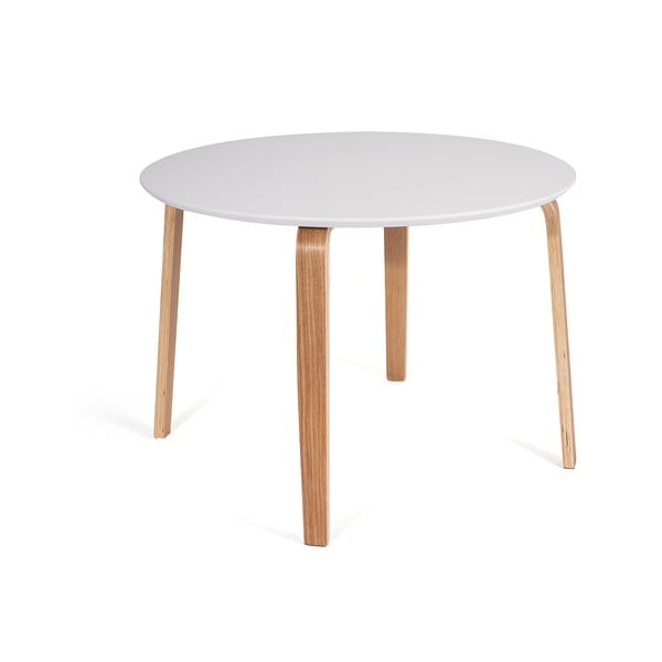 Apvalus valgomojo stalas su baltu stalviršiu ø 110 cm Lana - Bonami Essentials