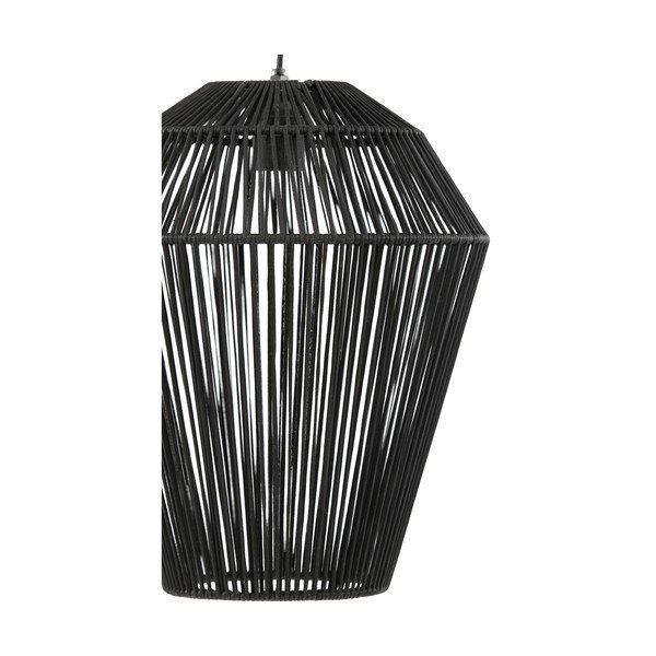 Juodas lubinis šviestuvas ø 30 cm Deya - Light & Living-image-4