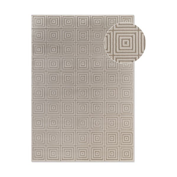 Kilimas smėlio spalvos/kreminės spalvos 120x170 cm Perles Tourmaline – Elle Decoration