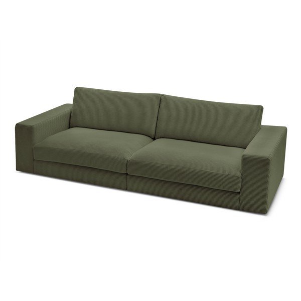 Žalios spalvos iš kordinio velveto sofa 274 cm Leonard – Bobochic Paris-image-4