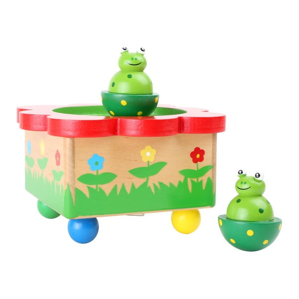 Medinis muzikinis žaislas Legler Frog Pond