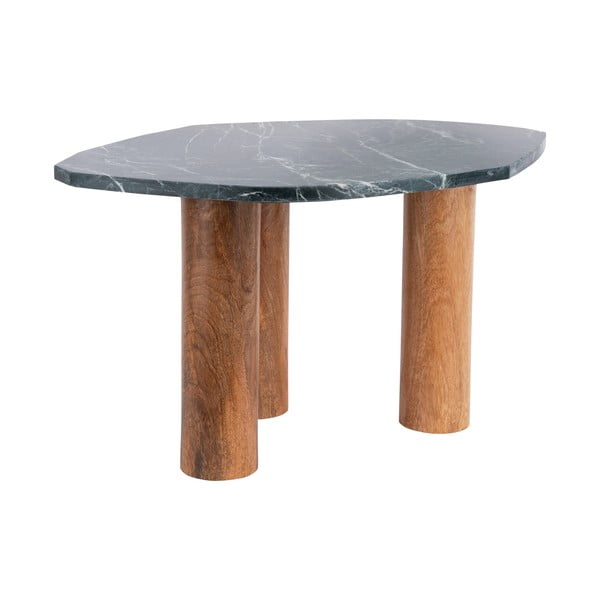 Šoninis stalas su marmuro dekoro stalviršiu 50x75 cm Organic   – Leitmotiv-image-4