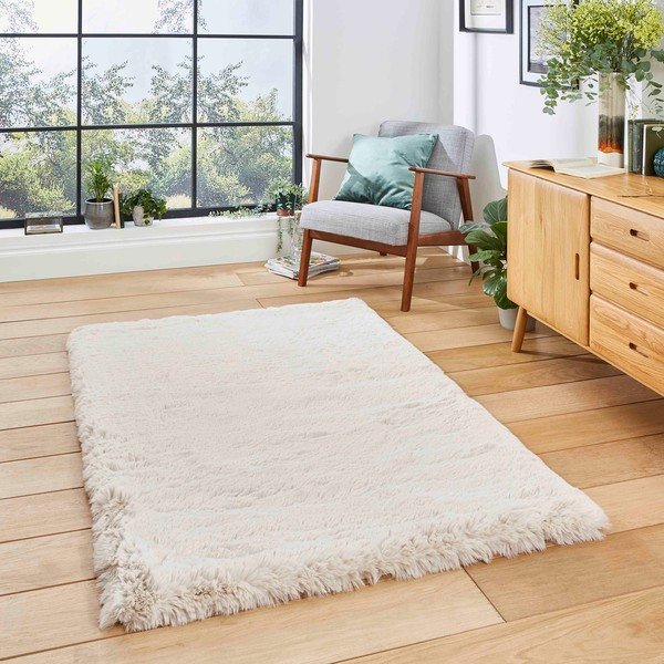 Kilimas kreminės spalvos 80x150 cm Super Teddy – Think Rugs-image-1