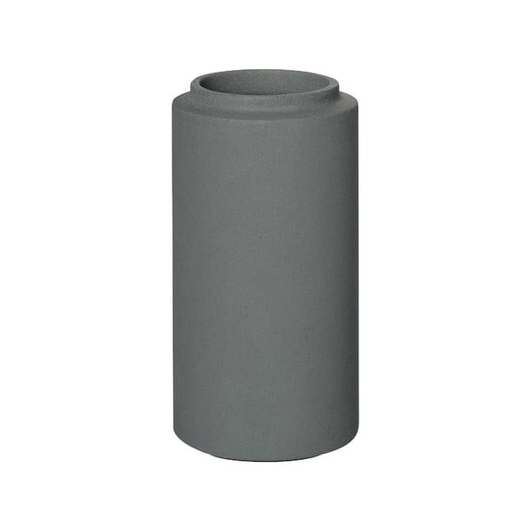 Iš betono dantų šepetėlio indas pilkos spalvos Creto – Blomus