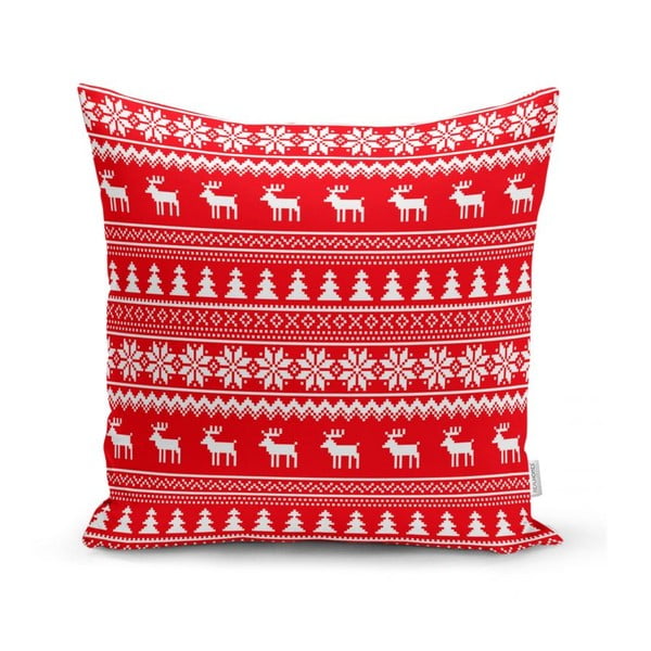 4 kalėdinių pagalvių užvalkalų ir staltiesės rinkinys Minimalist Cushion Covers Christmas-image-4