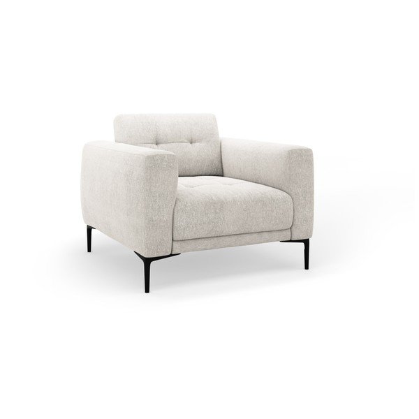 Smėlio spalvos krėslas Bemy – Micadoni 