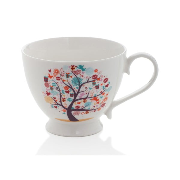 Kaulinio porceliano puodelis "Sabichi Tree", 420 ml