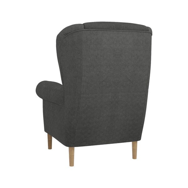 Tamsiai pilkos spalvos krėslas su atlošu Swan – Ropez-image-2